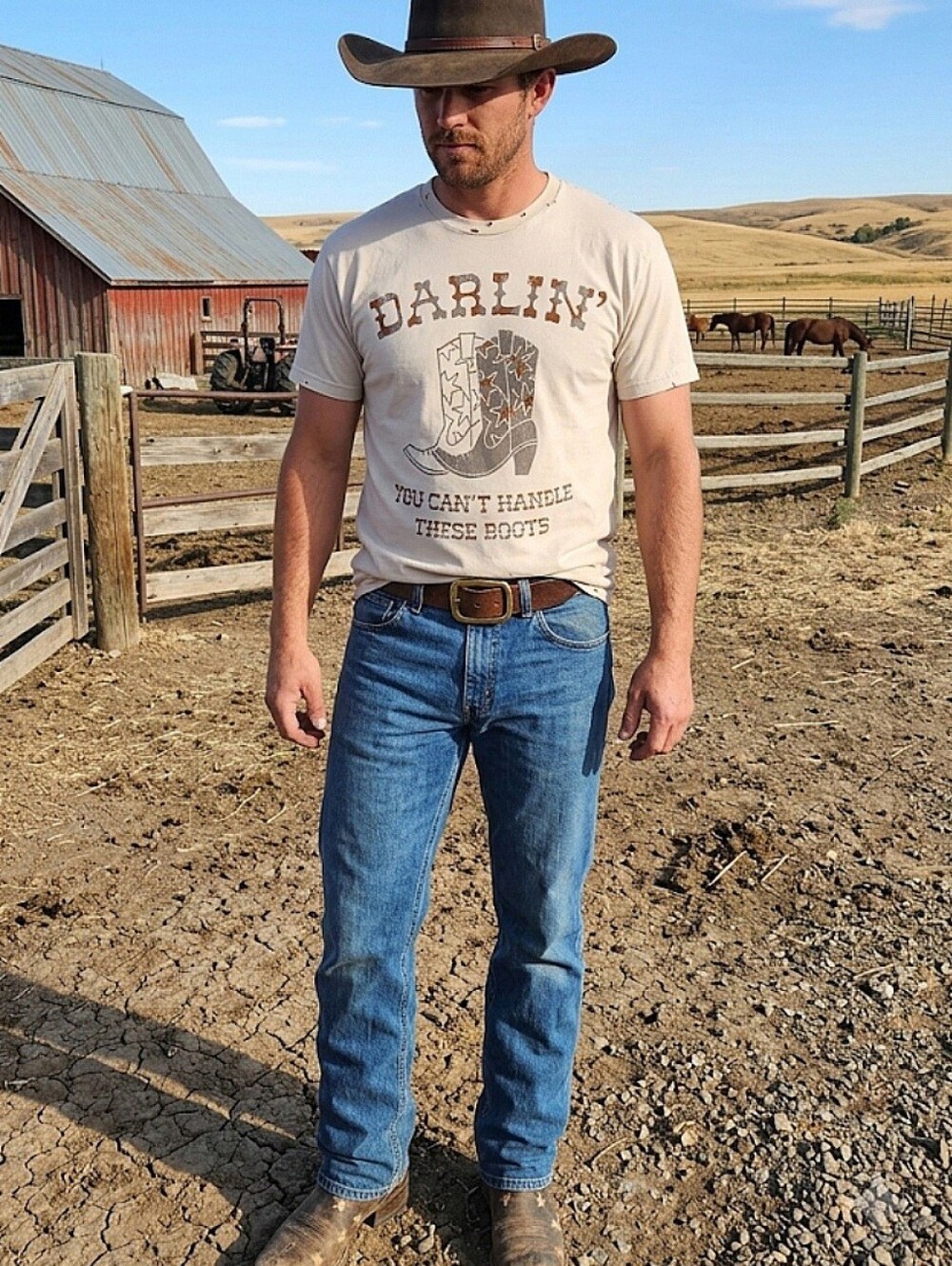Novelty Western Tee Shirt